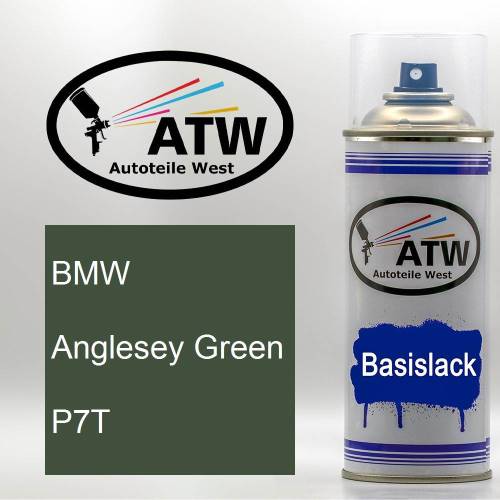 BMW, Anglesey Green, P7T: 400ml Sprühdose, von ATW Autoteile West.